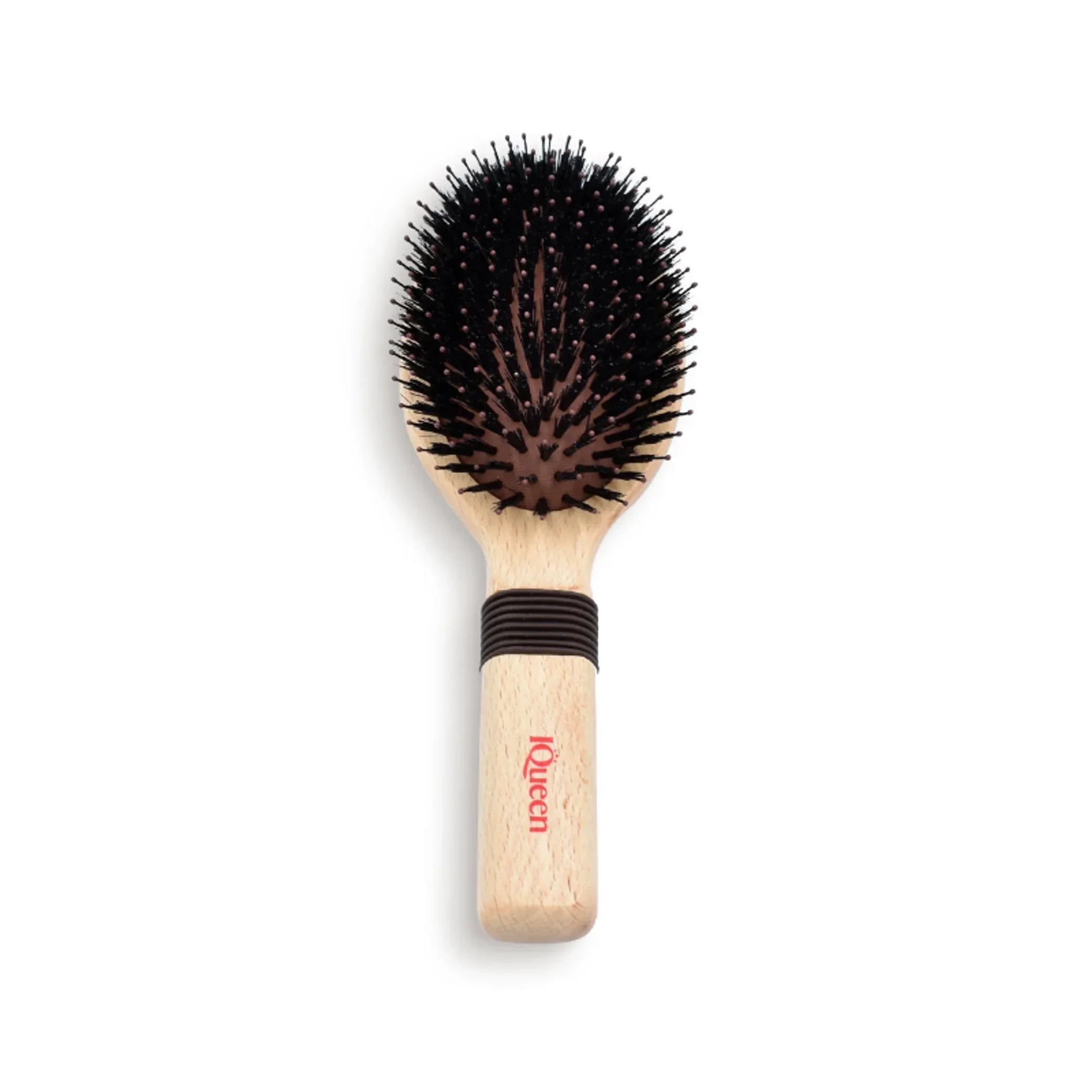 Classic Wood Large Oval Porcupine Cushion Hair Brush 75x235mm