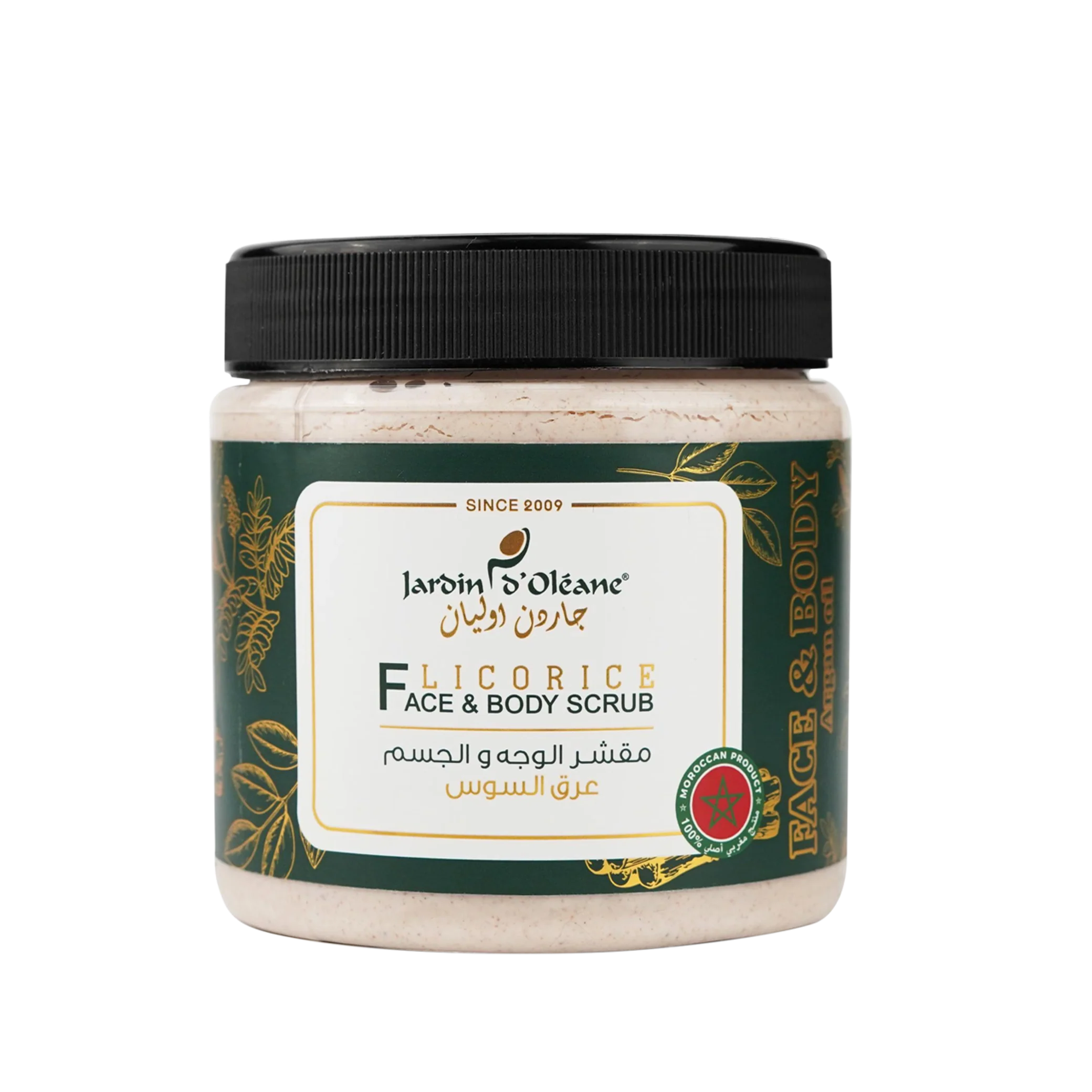Face & Body Scrub with Argan Oil and Lico Rice 500ml