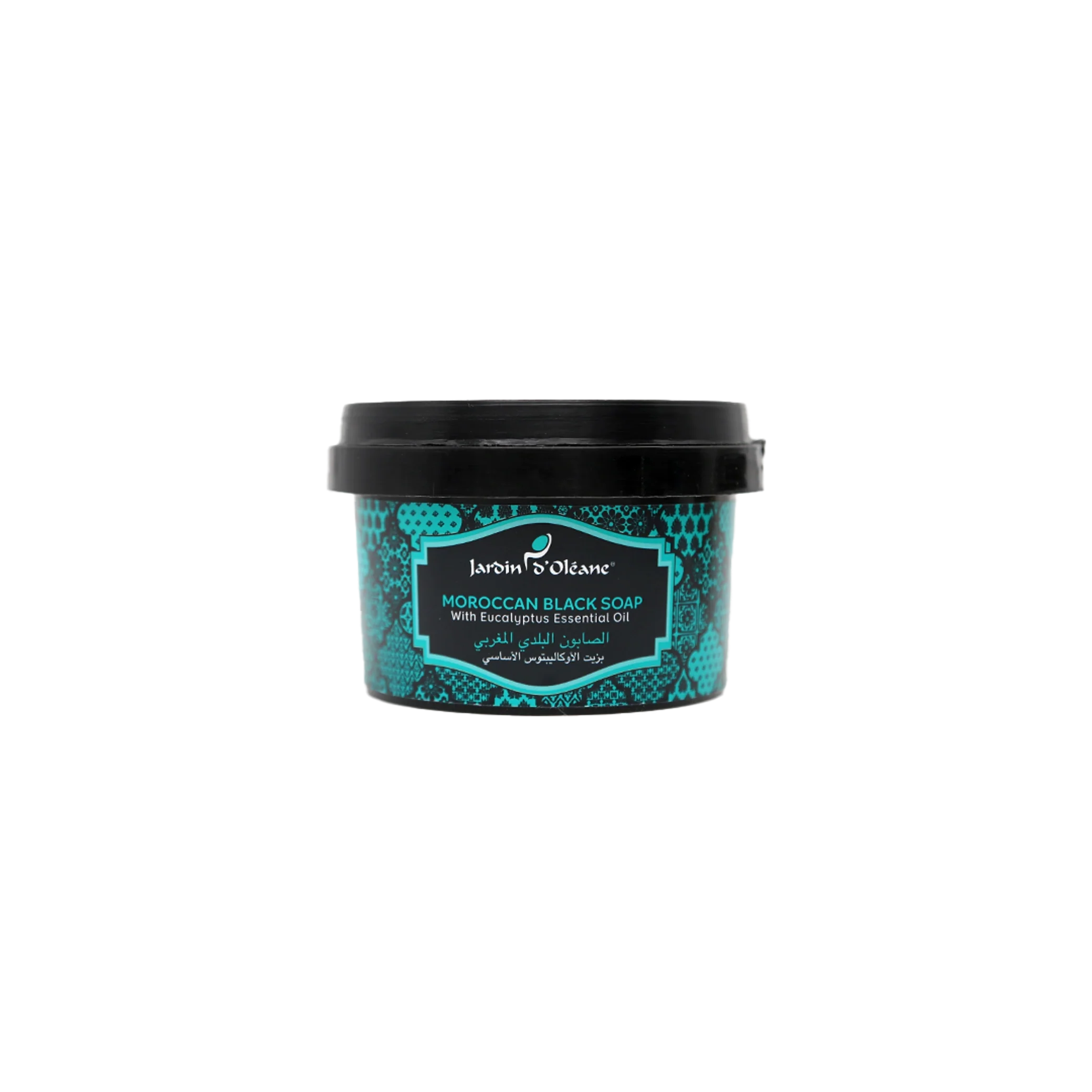 Moroccan Black Soap with Eucalyptus Essential Oil 250g