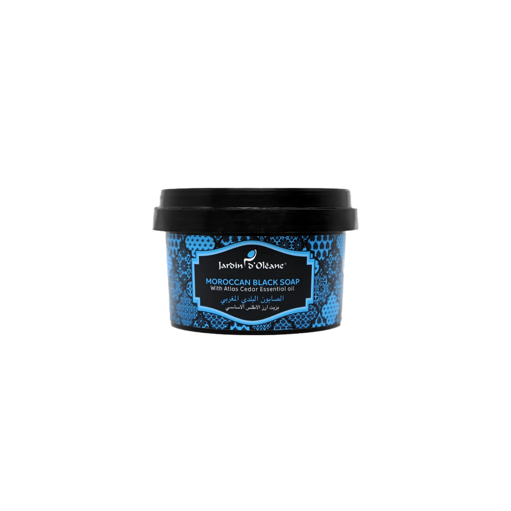 Moroccan Black Soap with Atlas Cedar 250g