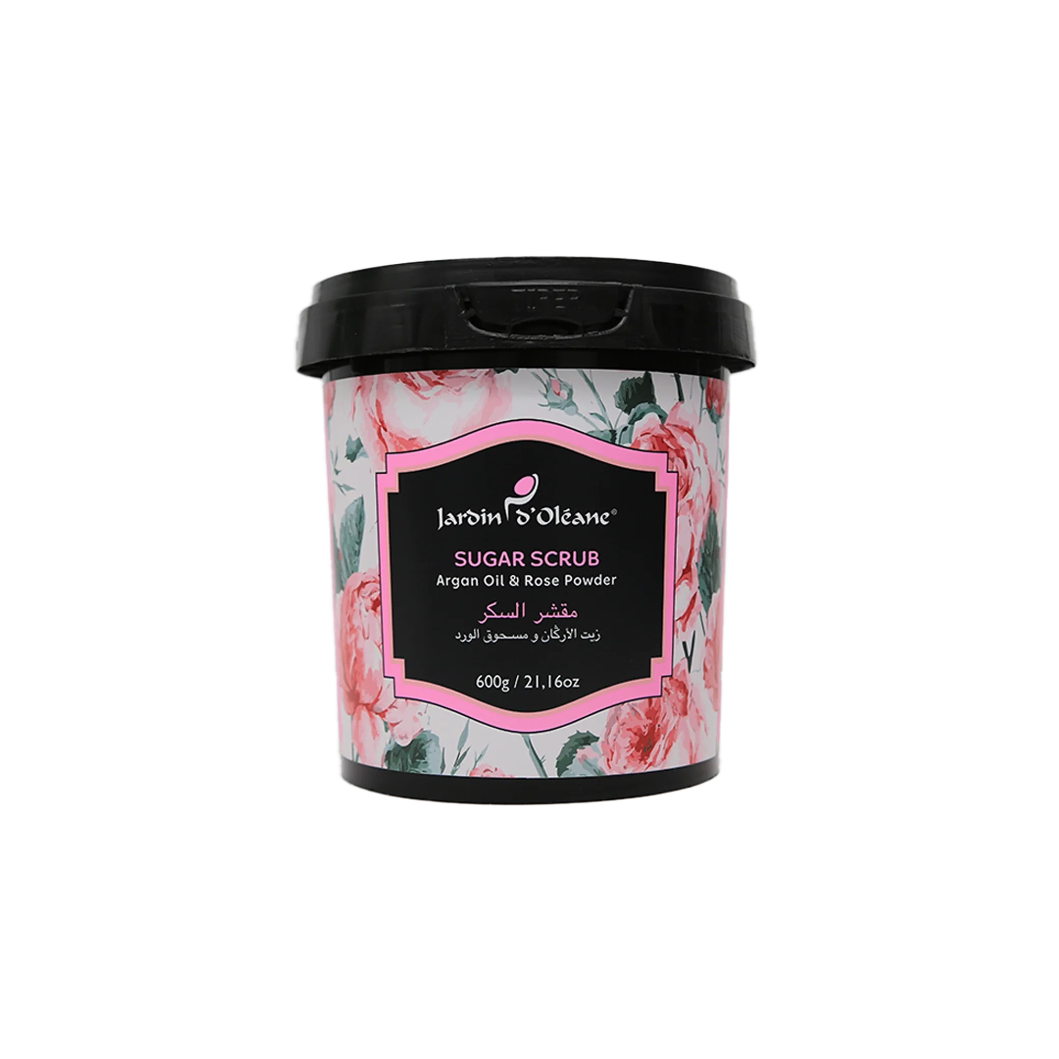 Sugar Scrub with Argan Oil & Rose Powder 600g