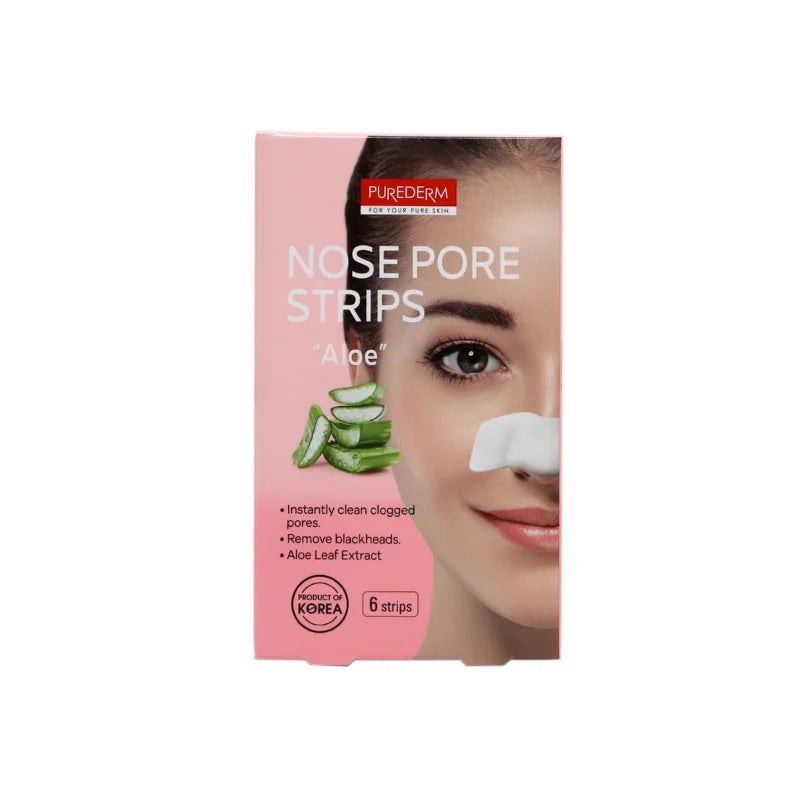 Aloe Vera Nose Pore Strips (6 strips)