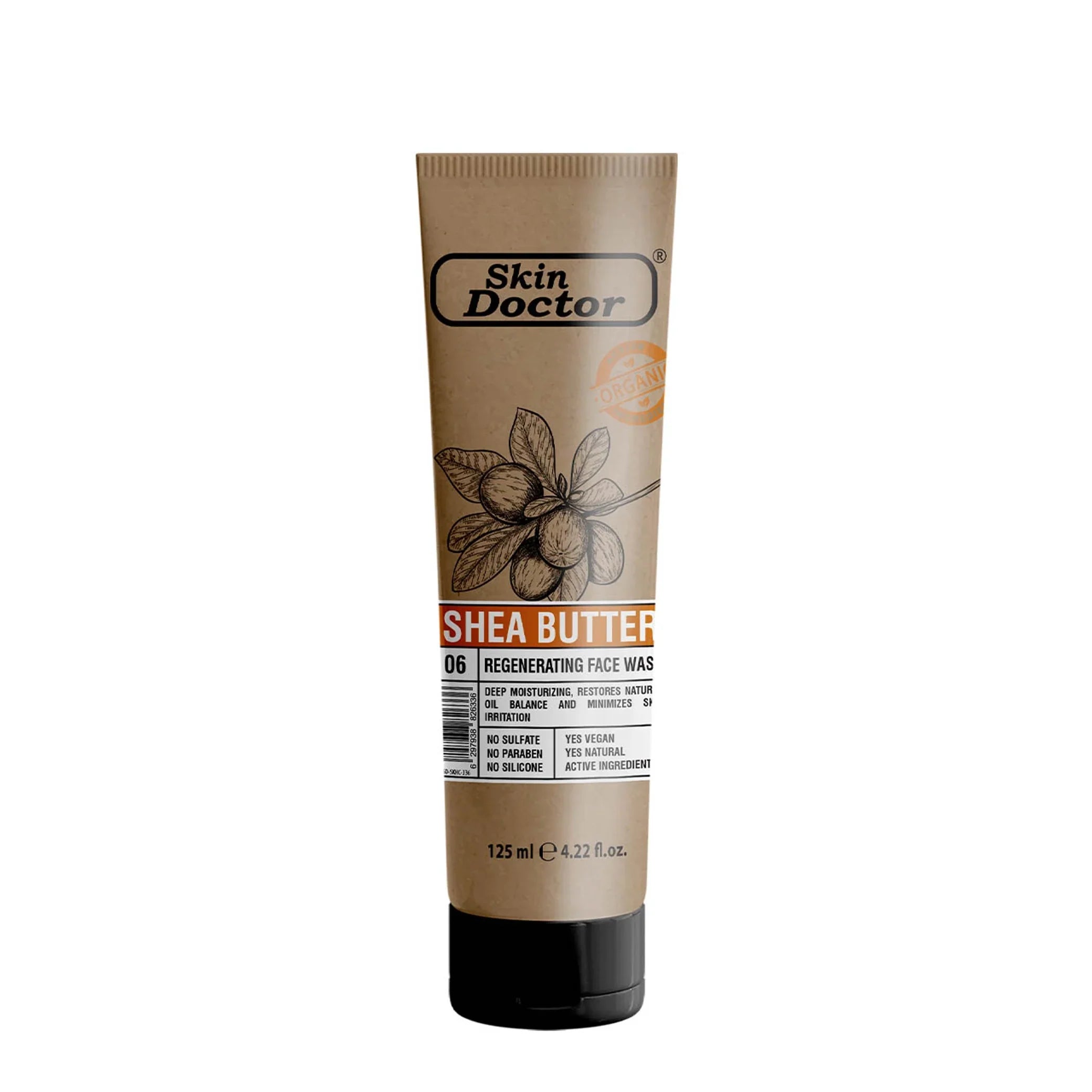 Shea Butter Regenerating Face Wash 125ml