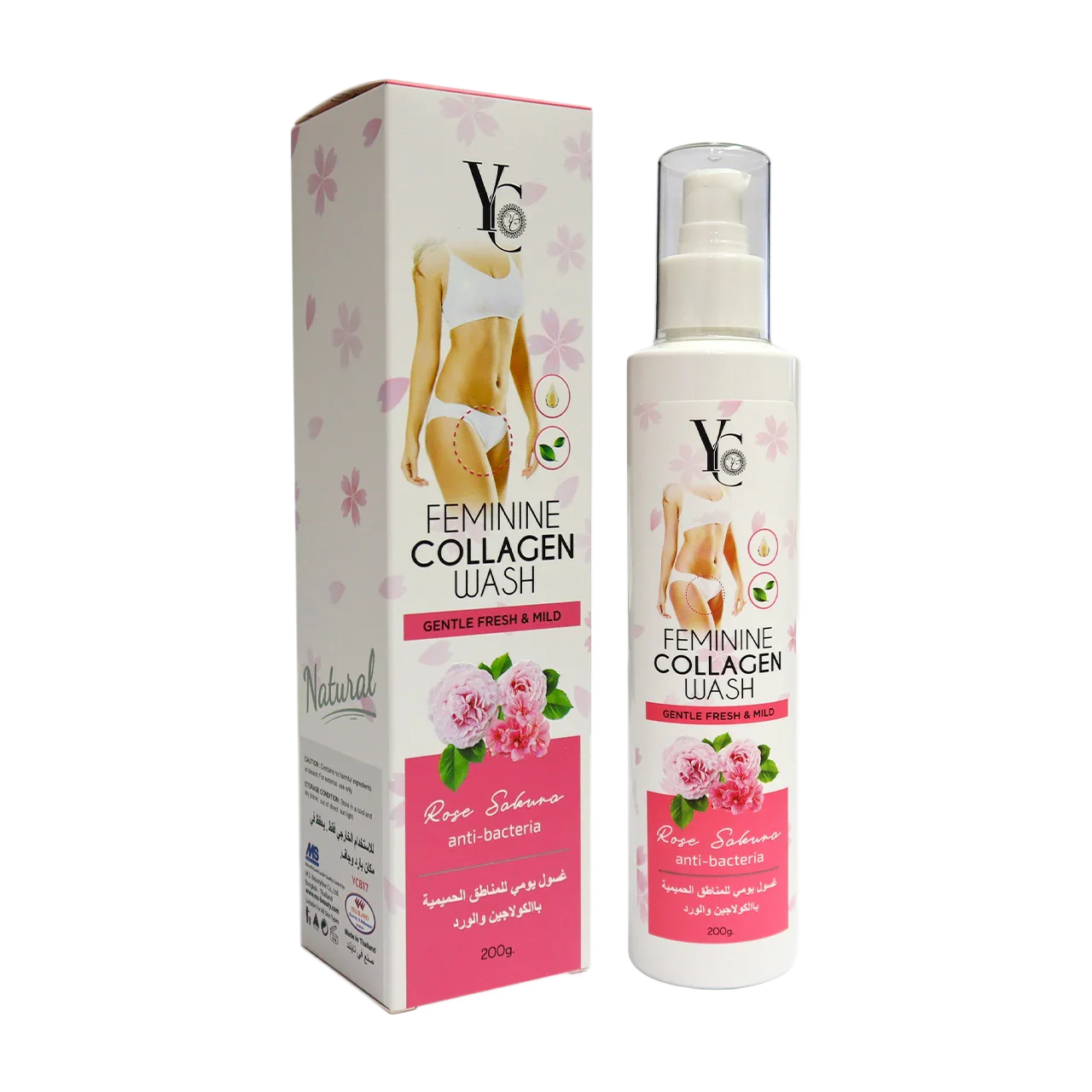 Feminine Collagen Wash with Rose Sakura 200g