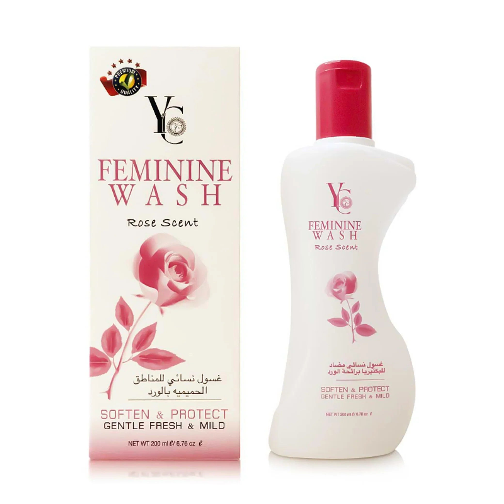 Feminine Wash With Rose Scent 200ml