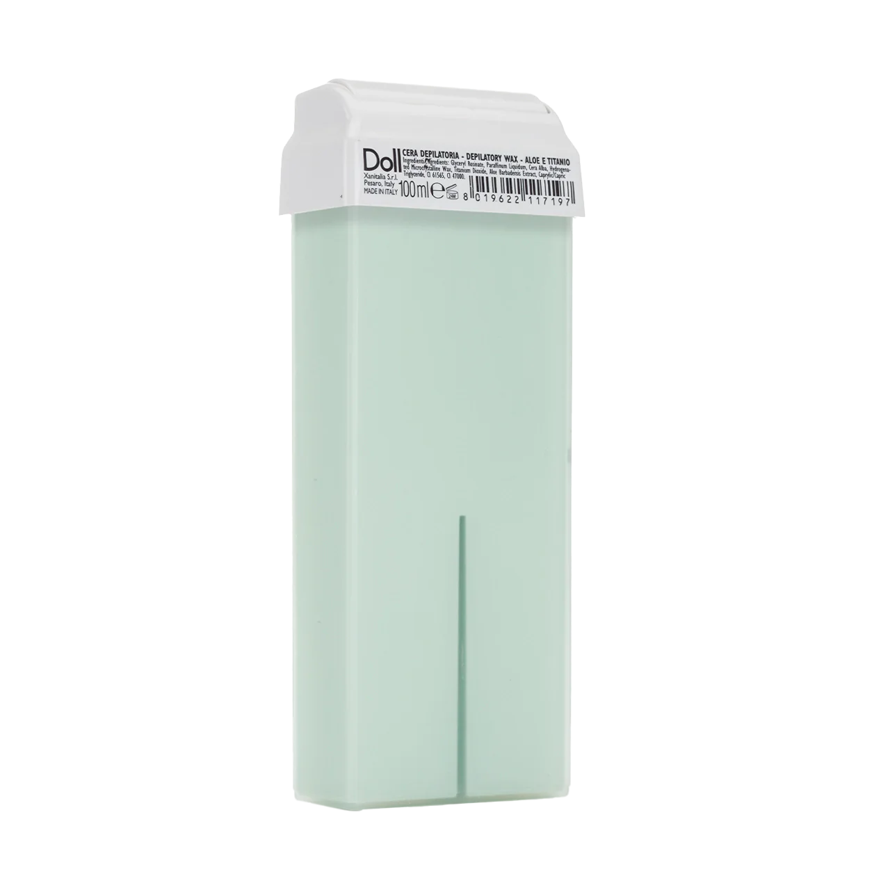 Roll-on Liposoluble (Strip) Aloe E Titanio (Aloe vera &amp; Titanium) Wax 100ml