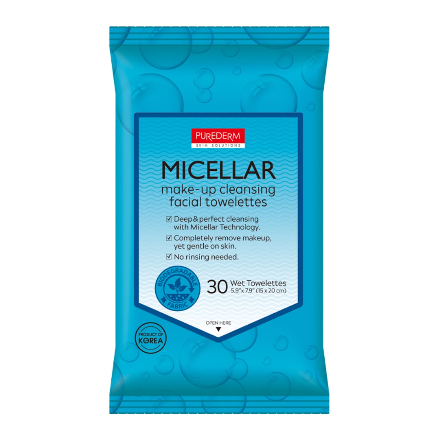 Micellar Make-up Cleansing Facial Towelettes