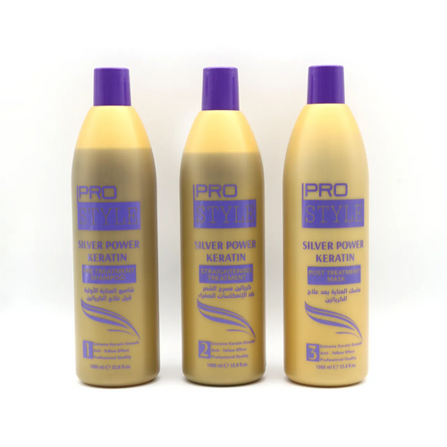 Pro Style Silver Power Keratin Set 1000ml