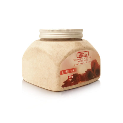 Rose Whitening Scrub For Face & Body 500g