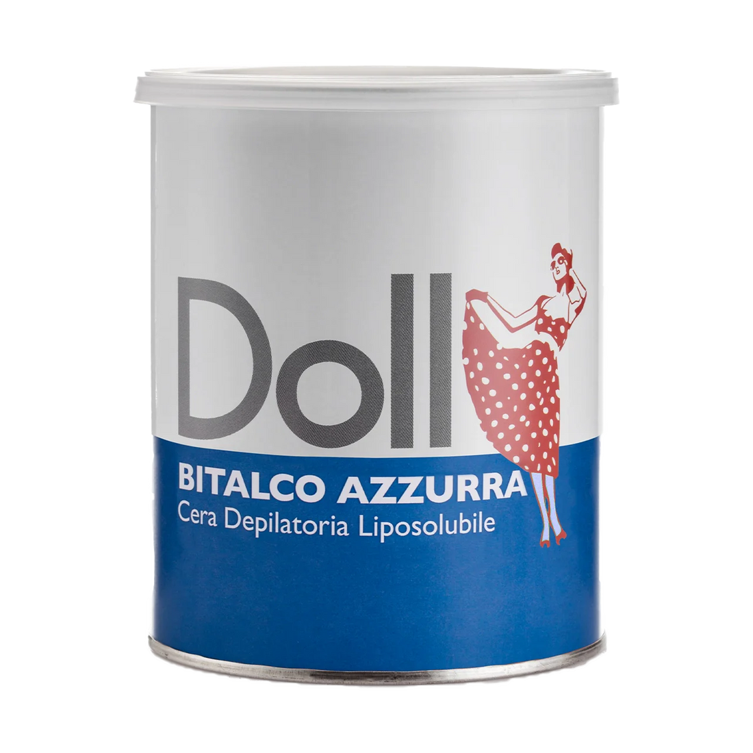 Talco Azzurra (Blue Talc) Depilatory Liposoluble (Strip) Wax 800ml