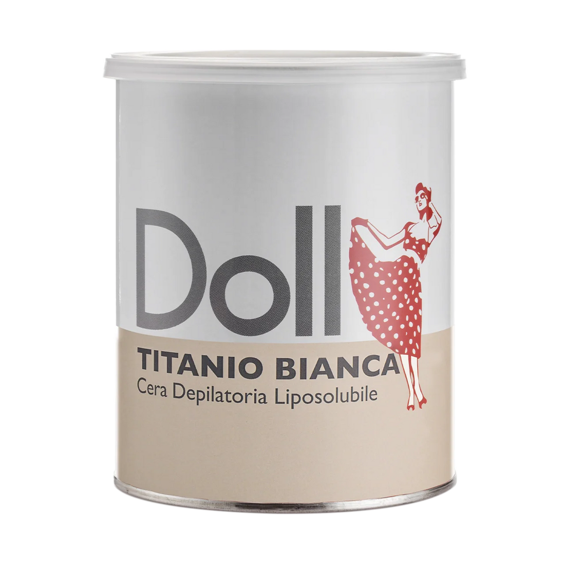 Titanio Bianca (White Titanium) Depilatory Liposoluble (Strip) Wax 800ml