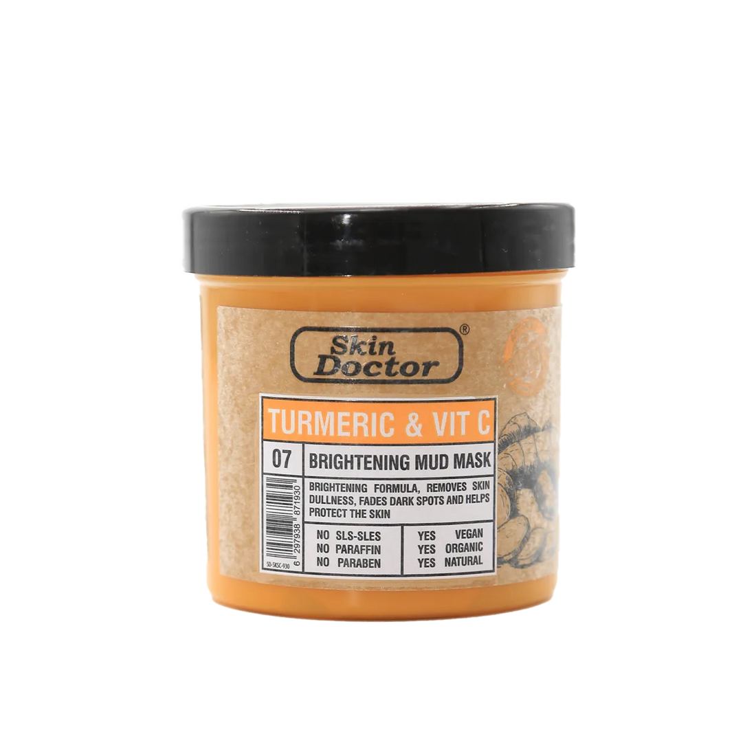 Turmeric &amp; Vit C Brightening Mud Mask 150ml