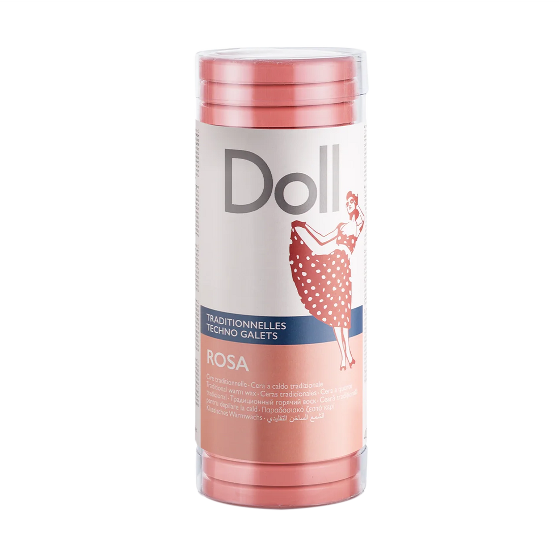 Rose Non-Strip Wax Galets 400g