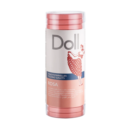 Rose Non-Strip Wax Galets 400g