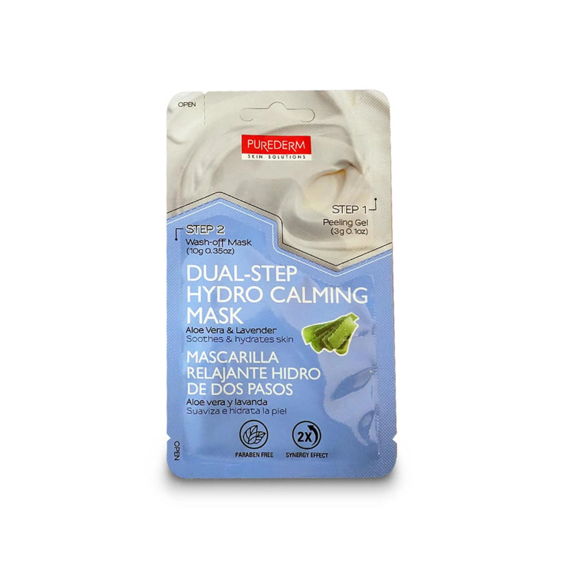 Dual Step Hydro Calming Aloe Vera &amp; Lavender Mask