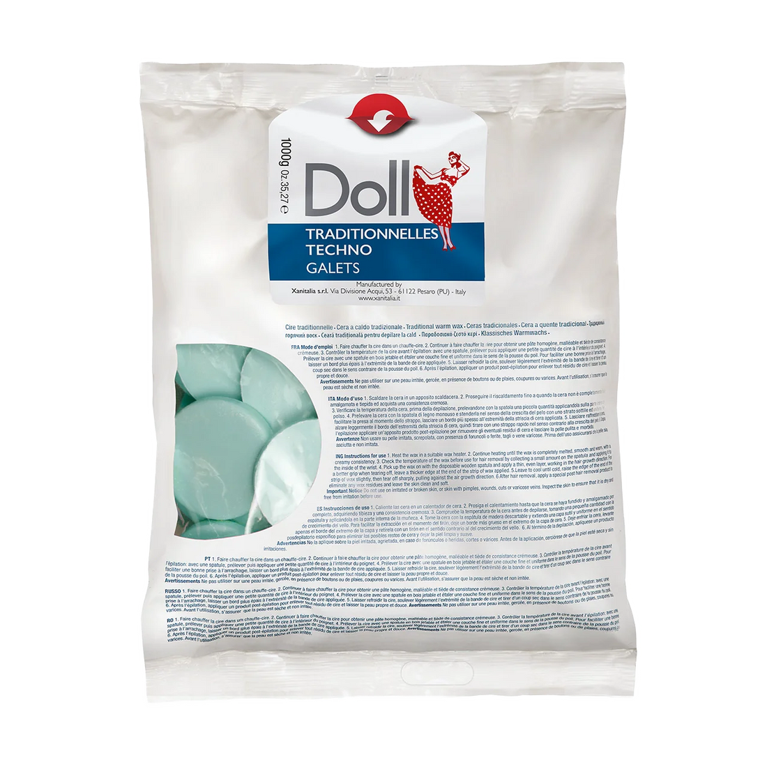Aloe vera Non-Strip Wax Galets 1kg