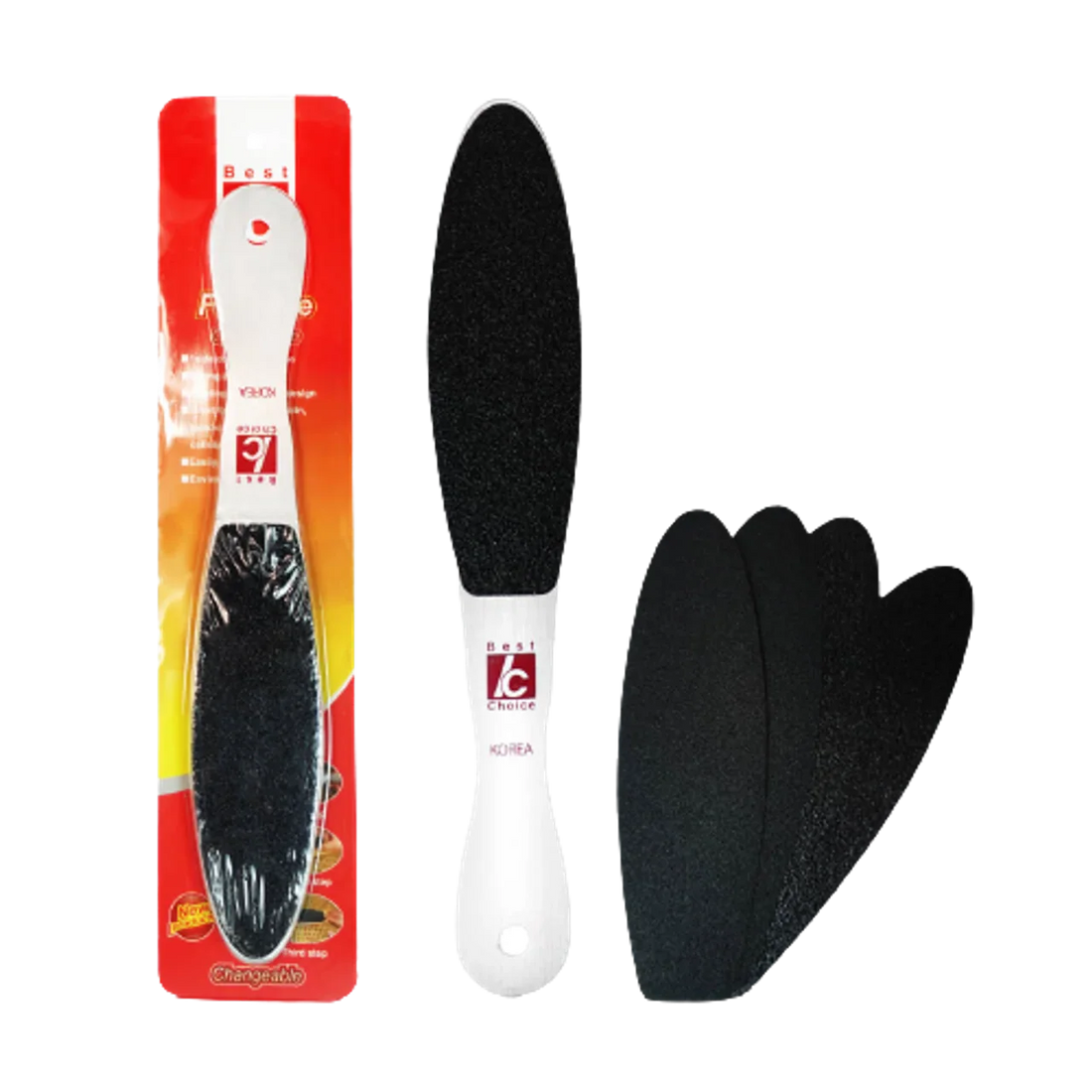 Stainless Steel Handle Dual Sided Foot File