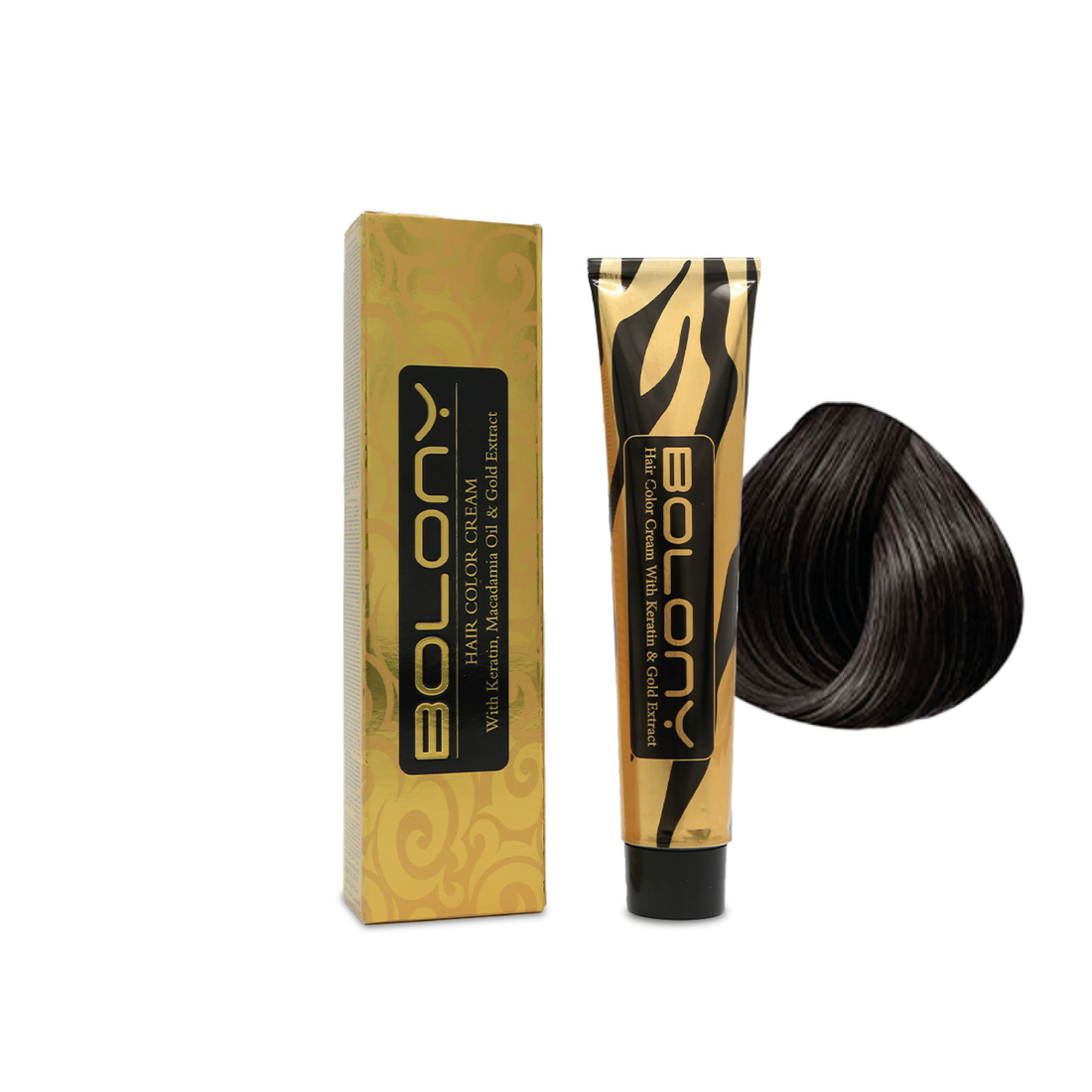 Hair Color Cream 3 Intense Dark Brown 100ml