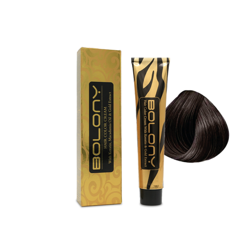 Hair Color Cream 4 Intense Brown 100ml