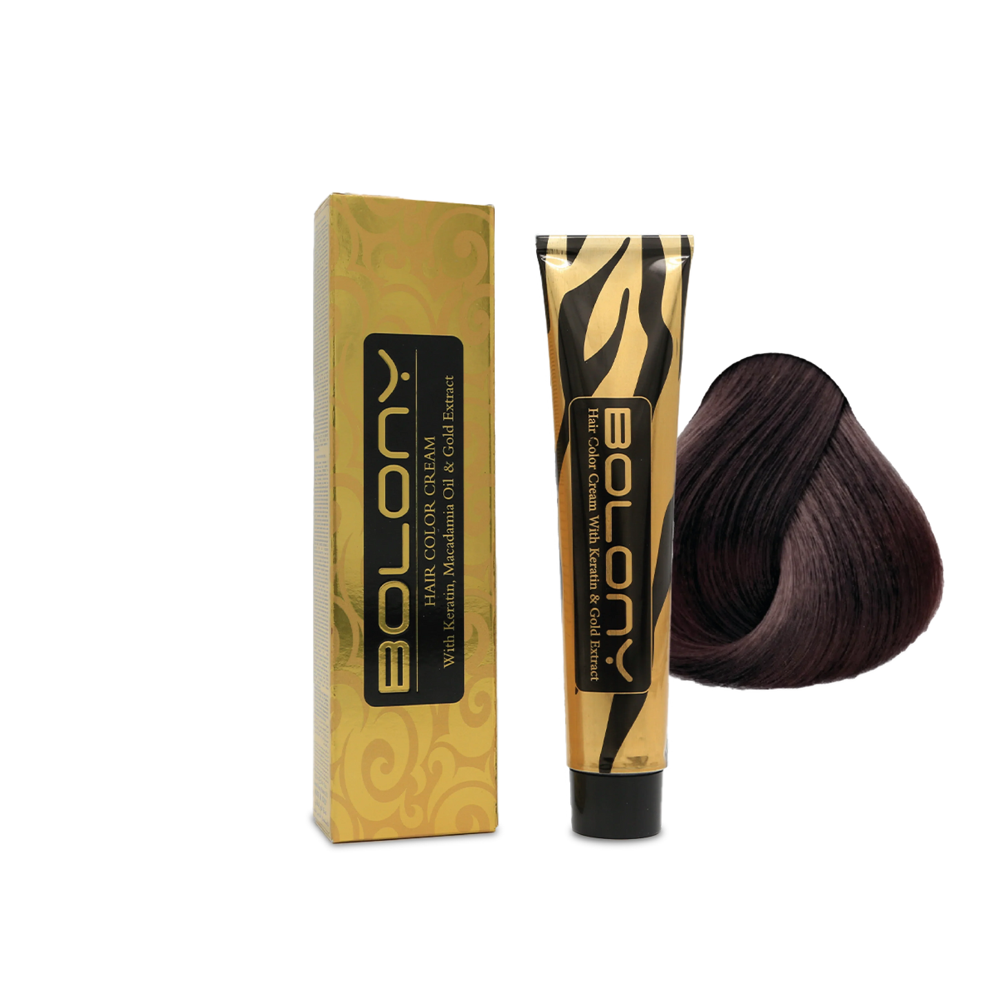 Hair Color Cream 6.111 Dark Olive Ash  Blond 100ml