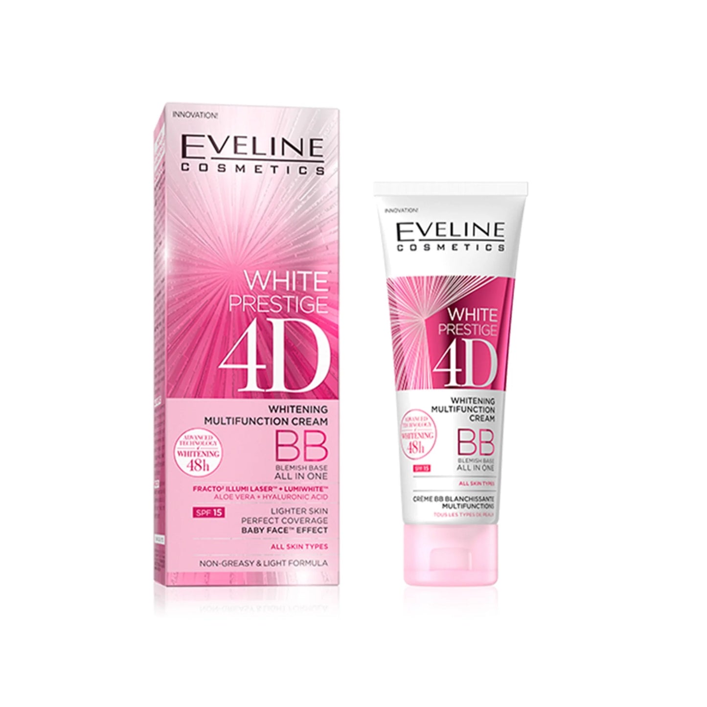 White Prestige 4D All in One Whitening Multifunction BB Cream 50ml