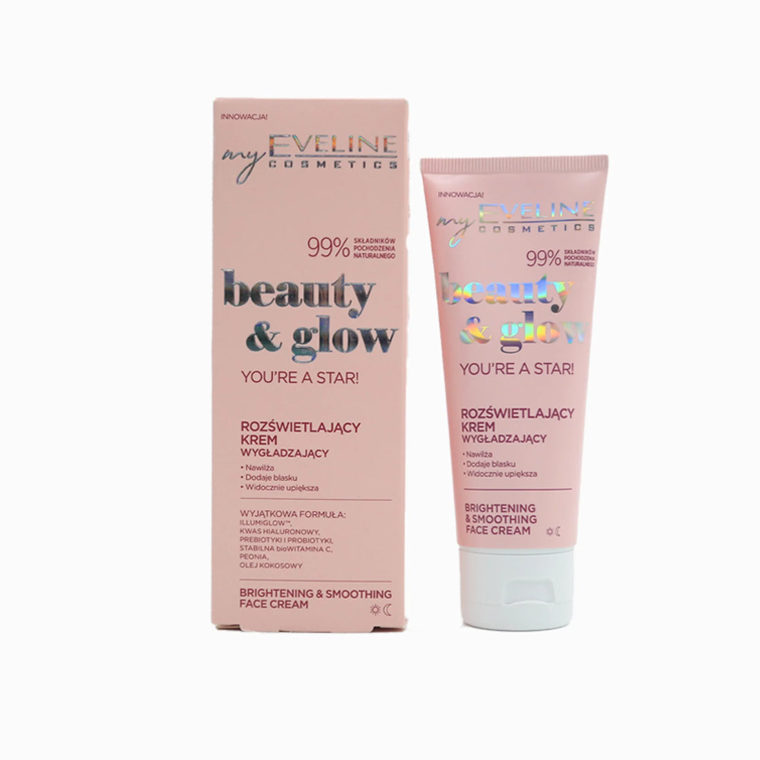 Beauty &amp; Glow  Brightening &amp; Smoothing Face Cream 75 ml