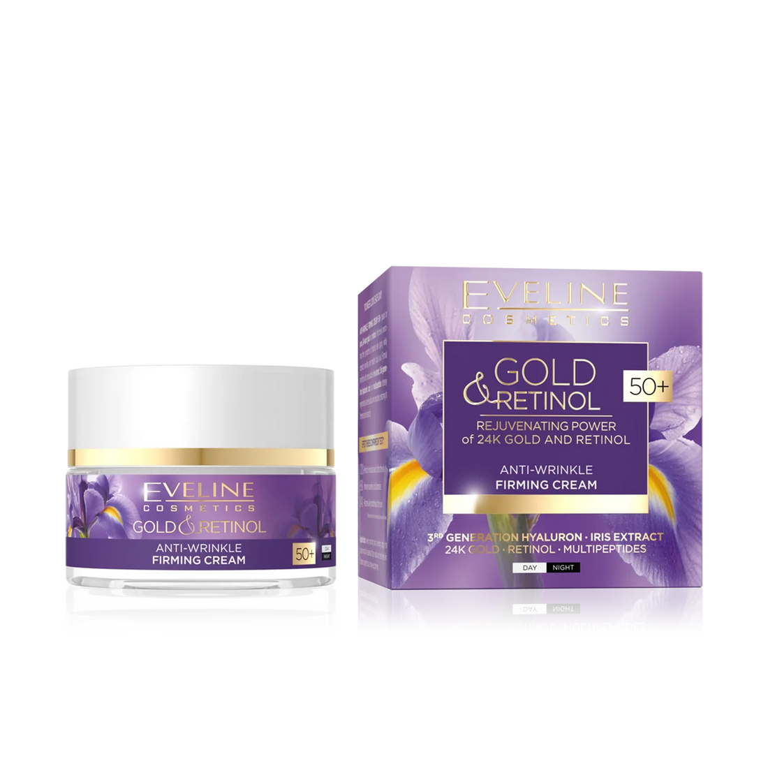 Gold &amp; Retinol Anti-wrinkle Firming Cream 50+ 50ml