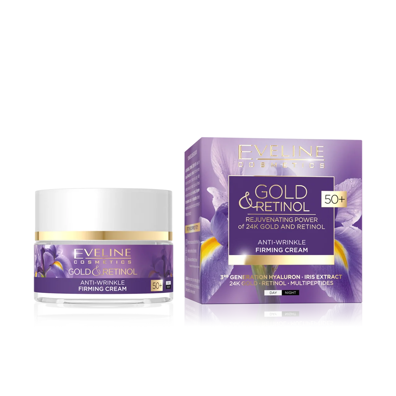 Gold &amp; Retinol Anti-wrinkle Firming Cream 50+ 50ml