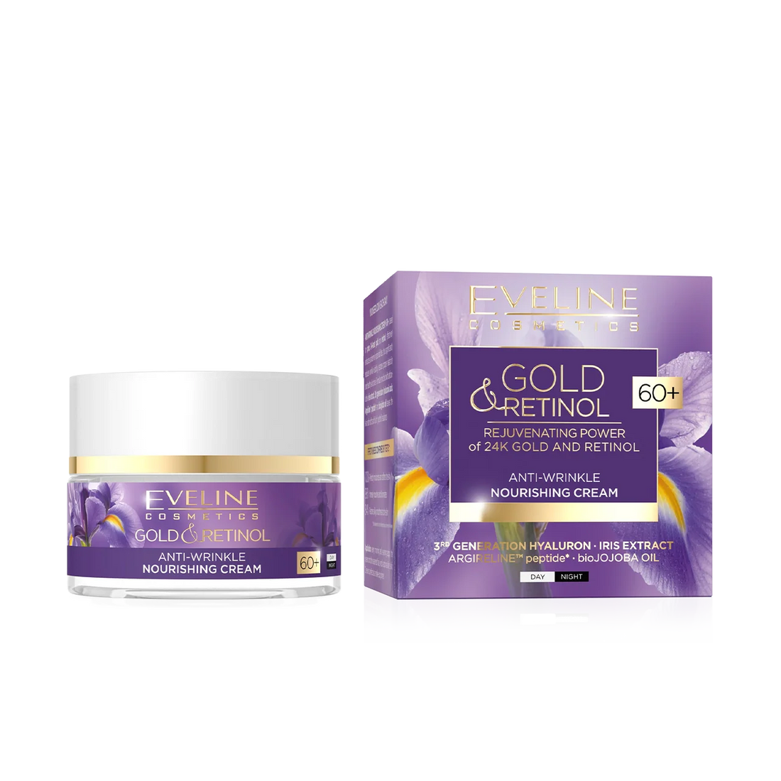 Gold &amp; Retinol Anti-wrinkle Nourishing Cream 60+ 50ml