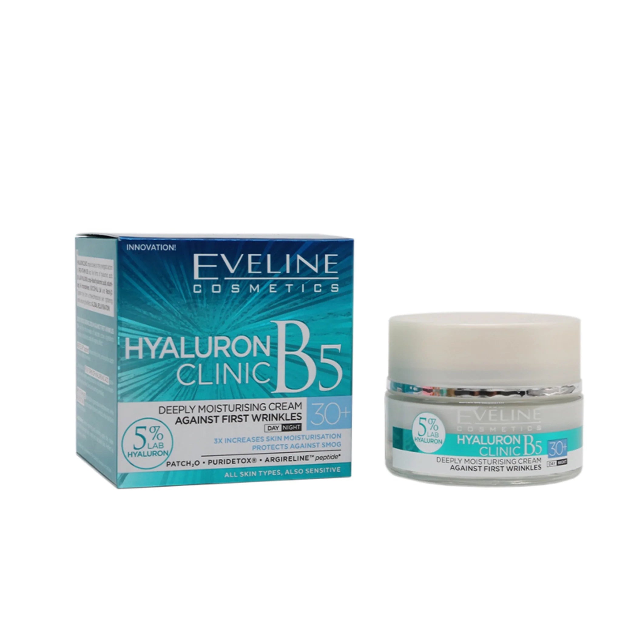 Hyaluron Clinic B5 Day &amp; Night Cream 30+ 50ml