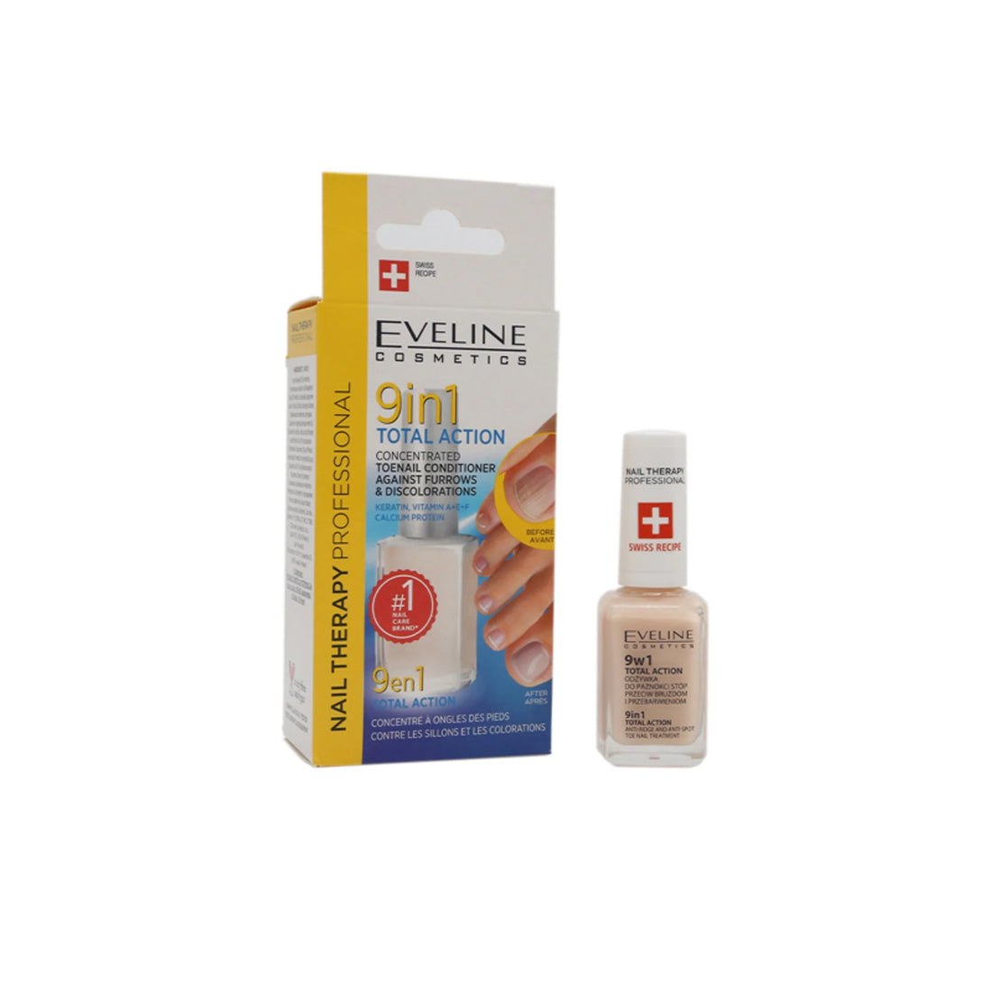 Nail Therapy 9in1 Total Action Toe Nail Conditioner 12ml