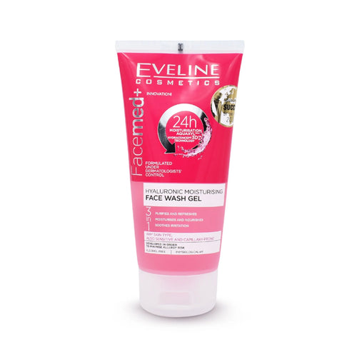 Facemed+ Hyaluronic Moisturising 3in1 Face Wash Gel 150ml