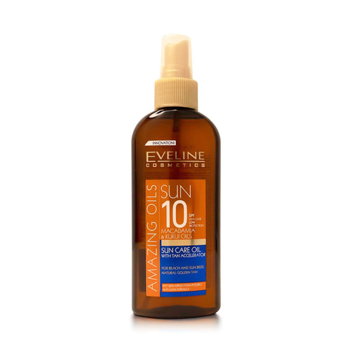 Amazing Oils Dry Sun Oil With Tan Accelerator SPF10 150ml