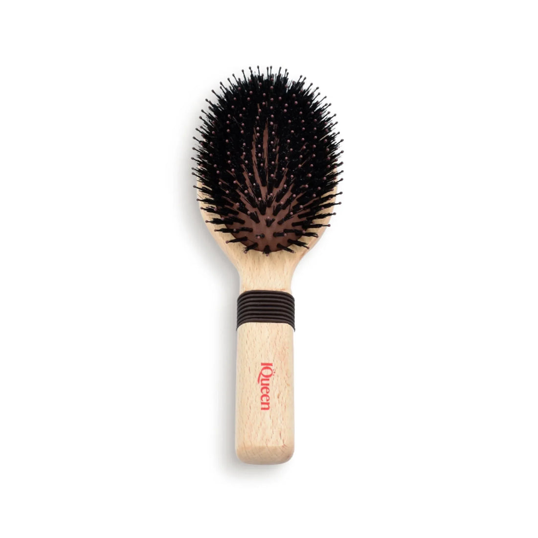 Classic Wood Large Oval Porcupine Cushion Hair Brush 75x235mm