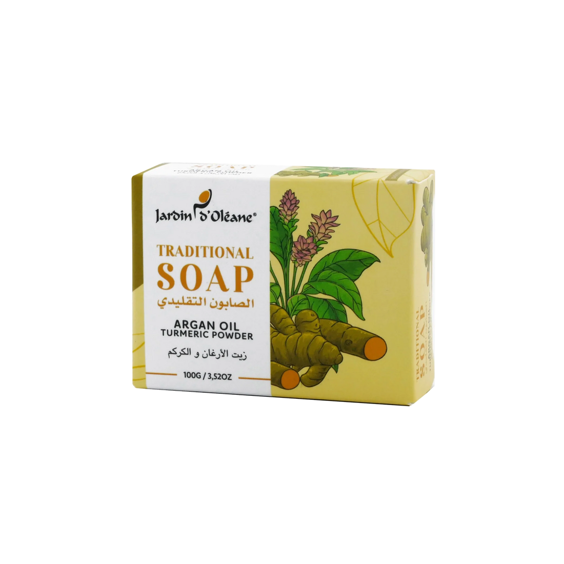 Traditional Soap with Argan Oil &amp; Charcoal 100g