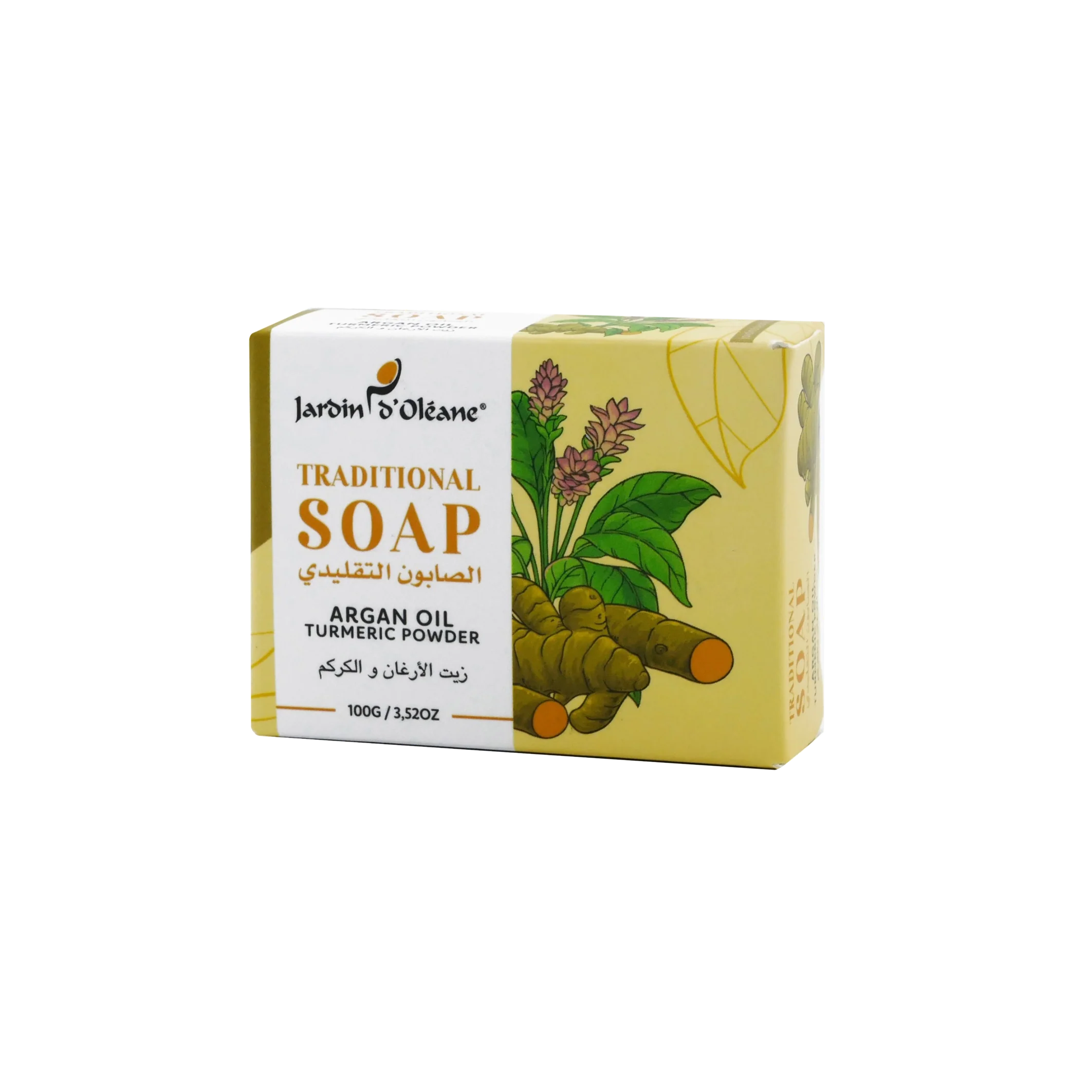 Traditional Soap with Argan Oil &amp; Charcoal 100g
