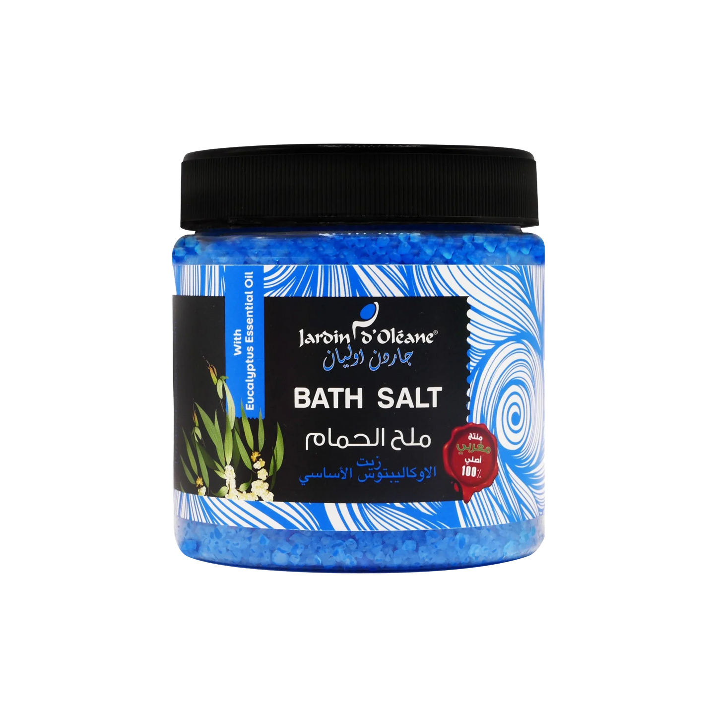 Bath Salt with Eucalyptus Essential Oil 600g