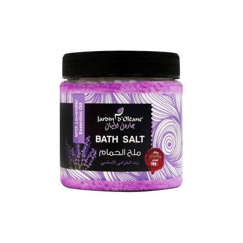Bath Salt with Lavender Essential Oil 600g