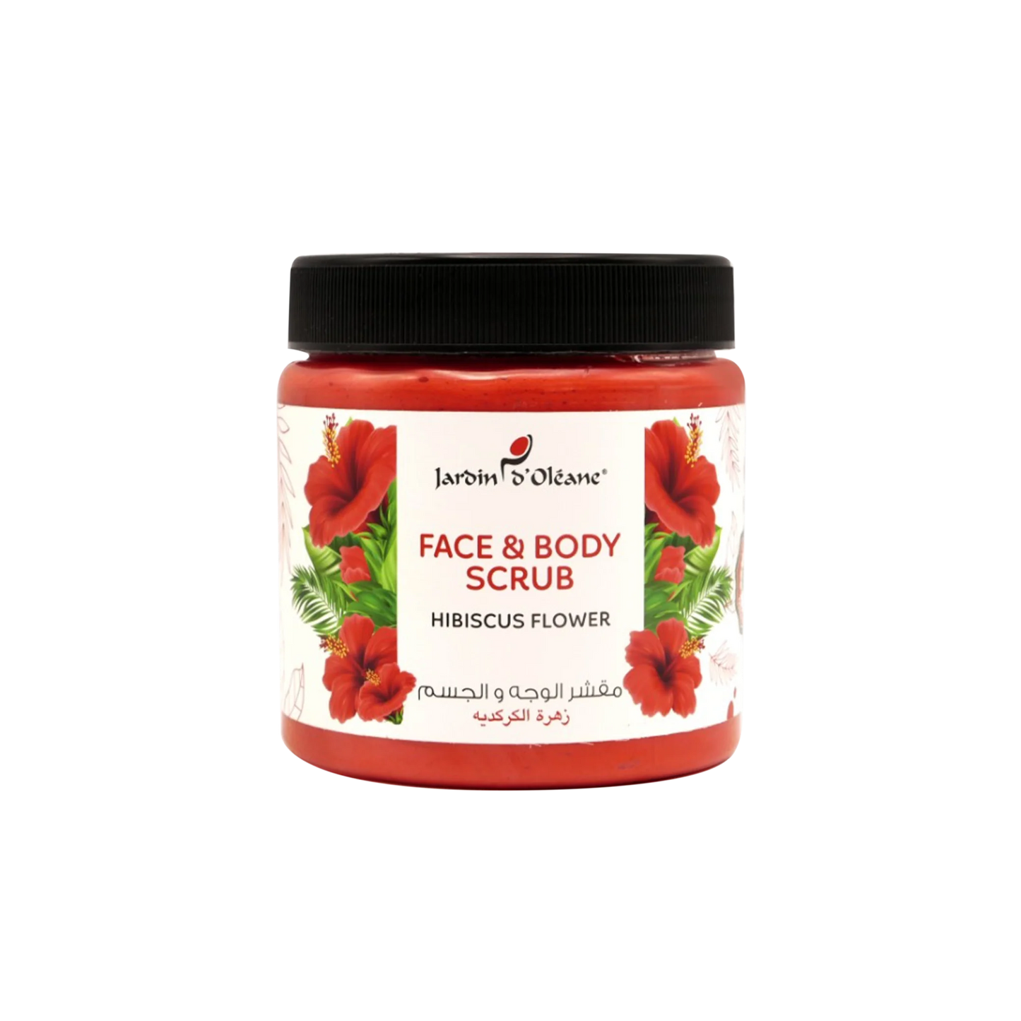 Face & Body Scrub with Hibiscus Flower 500ml