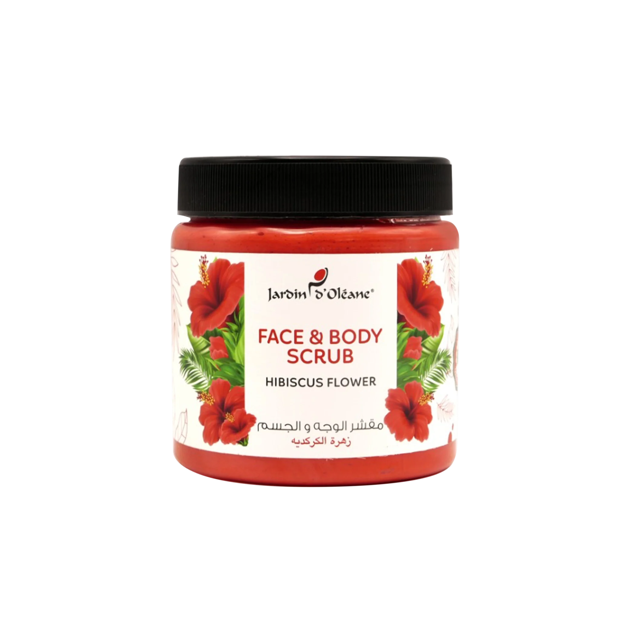 Face &amp; Body Scrub with Hibiscus Flower 500ml