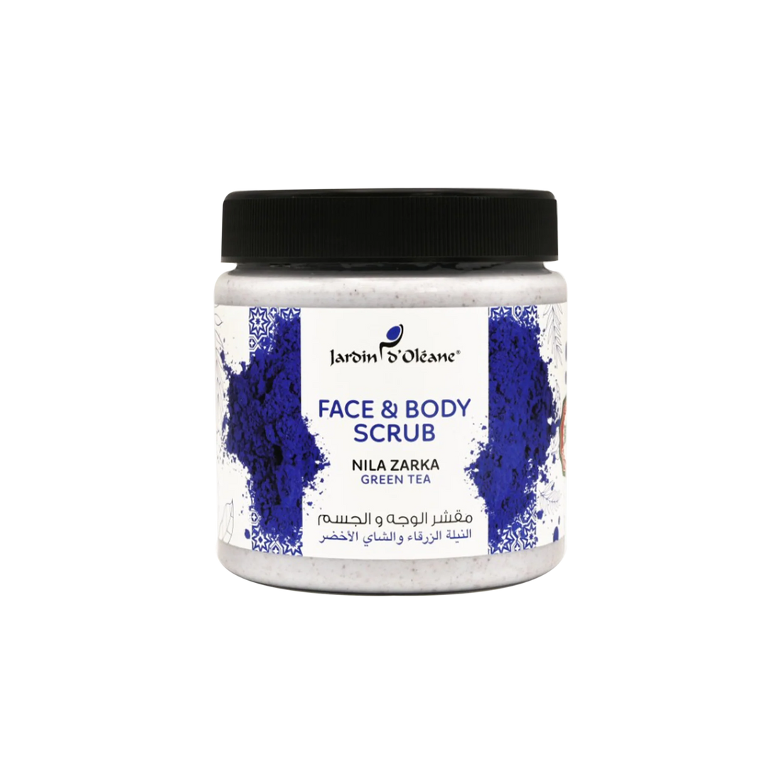 Face &amp; Body Scrub with Nila Zarka &amp; Green Tea 500ml