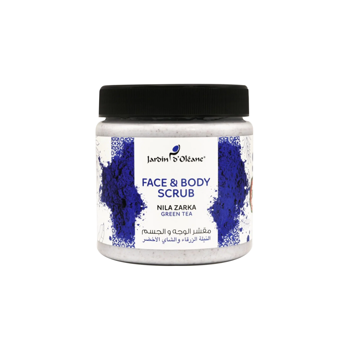 Face & Body Scrub with Nila Zarka & Green Tea 500ml