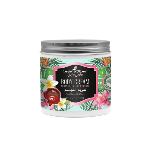 Body Cream with Argan Oil & Shea Butter - Island Scent 500ml