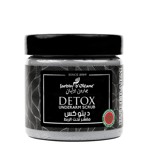 Detox Underarm Scrub with Charcoal and Argan Oil 250g