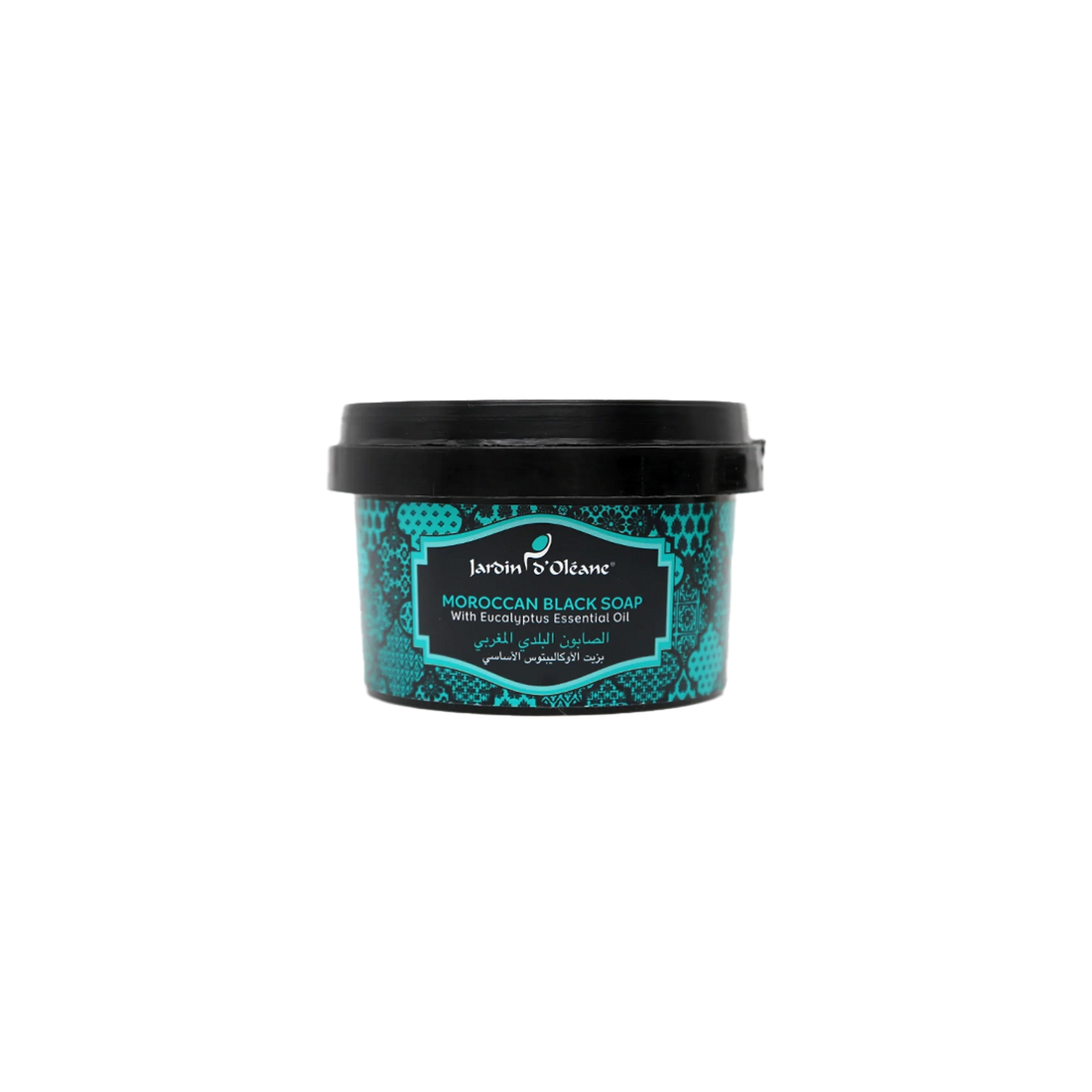Moroccan Black Soap with Eucalyptus Essential Oil 250g