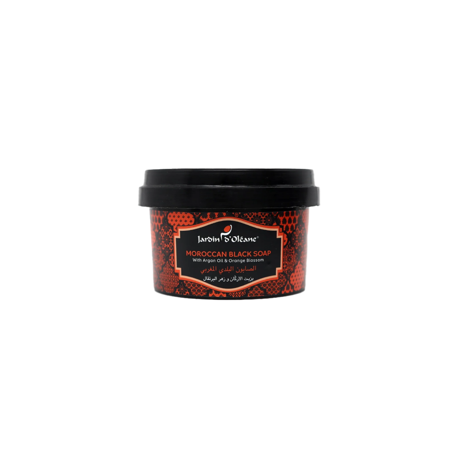 Moroccan Black Soap With Argan Oil &amp; Orange Blossom 250g