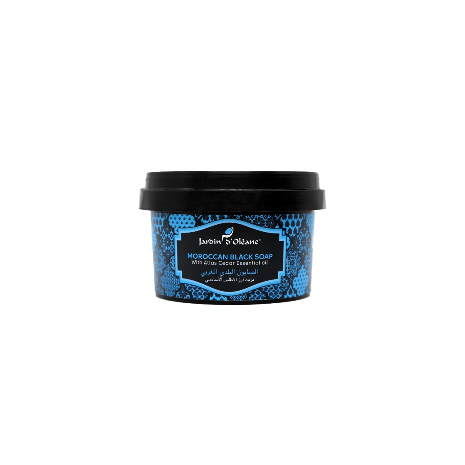 Moroccan Black Soap with Atlas Cedar 250g