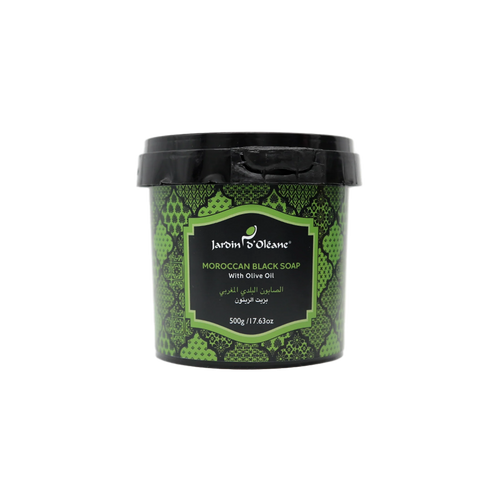 Moroccan Black Soap with Olive Oil 500g