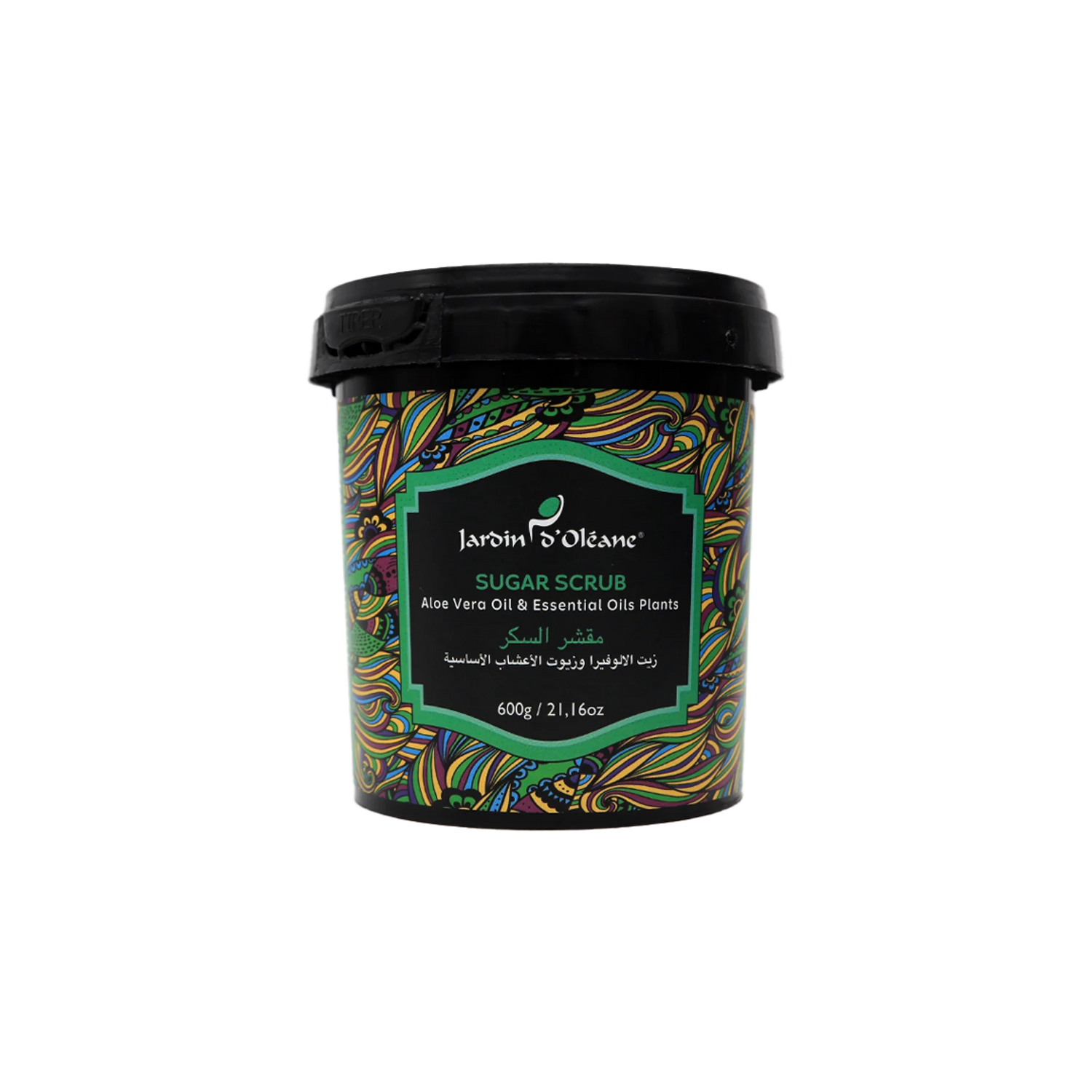 Sugar Scrub with Aloe Vera Oil &amp; Essential Oil Plants 600g