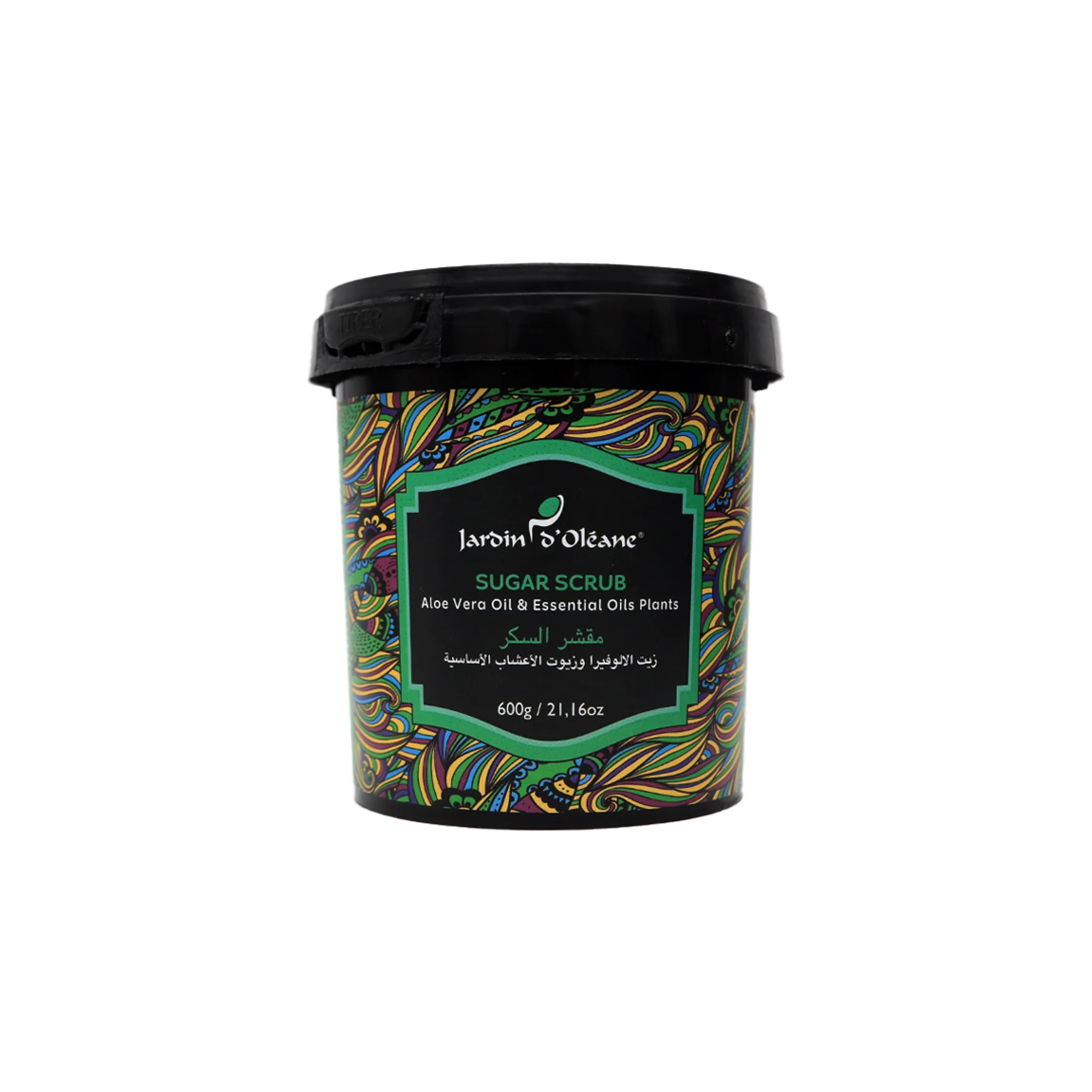 Sugar Scrub with Aloe Vera Oil &amp; Essential Oil Plants 600g